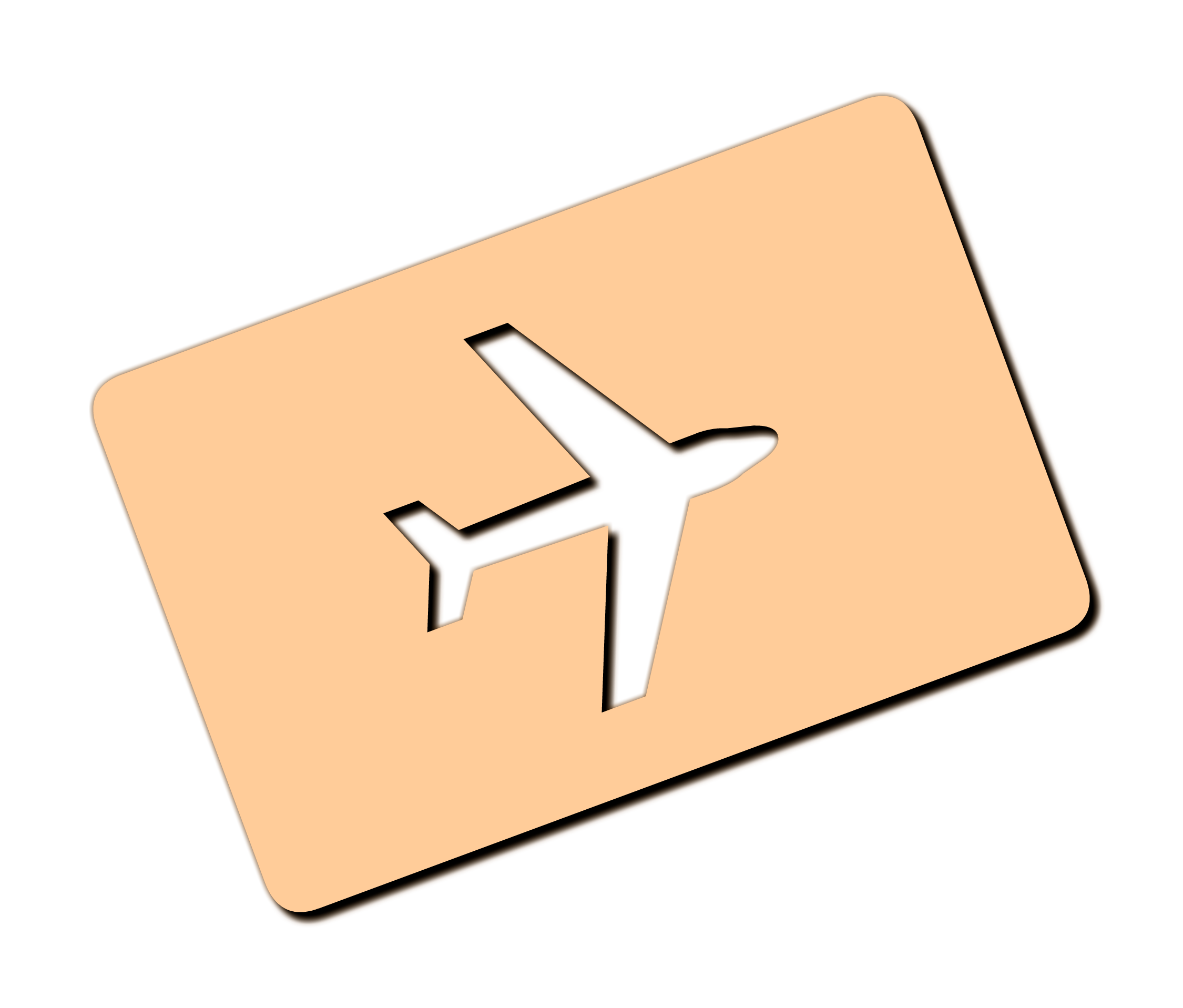 Airplane logo vector flat icon png stock images