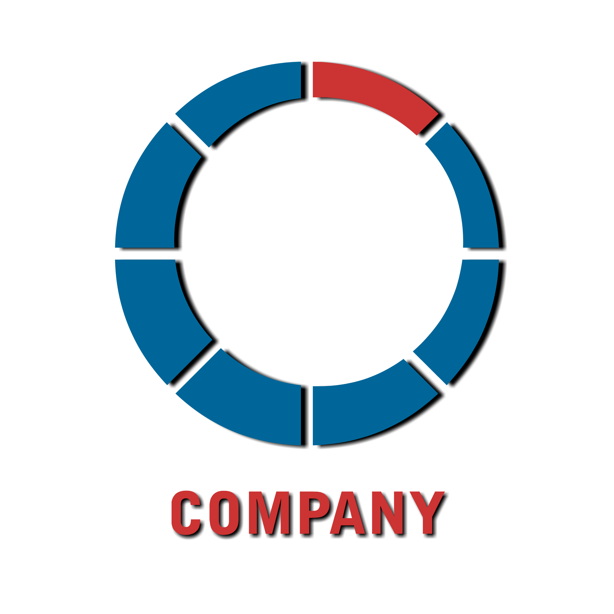 Creative circle symbol icon flat png logo