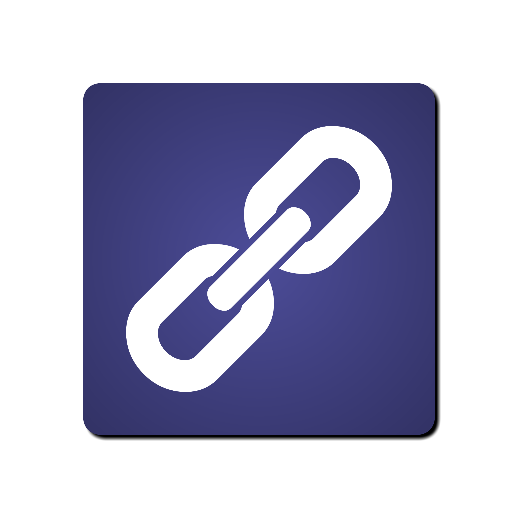 Hyperlink sign windows computer vector flat icon