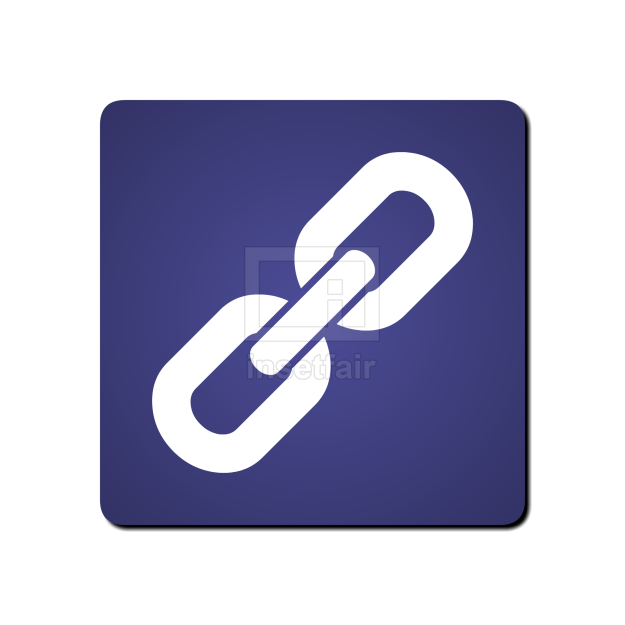 Hyperlink sign windows computer vector flat icon