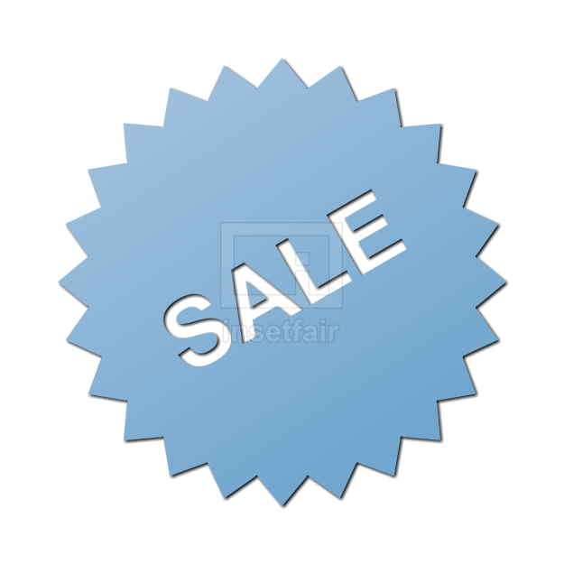 Sale sticker flat logo free vector stock illustration