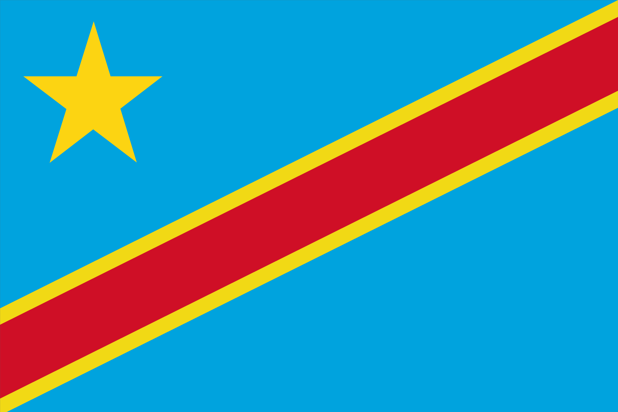 Congo-Kinshasa Flag Photos and Images