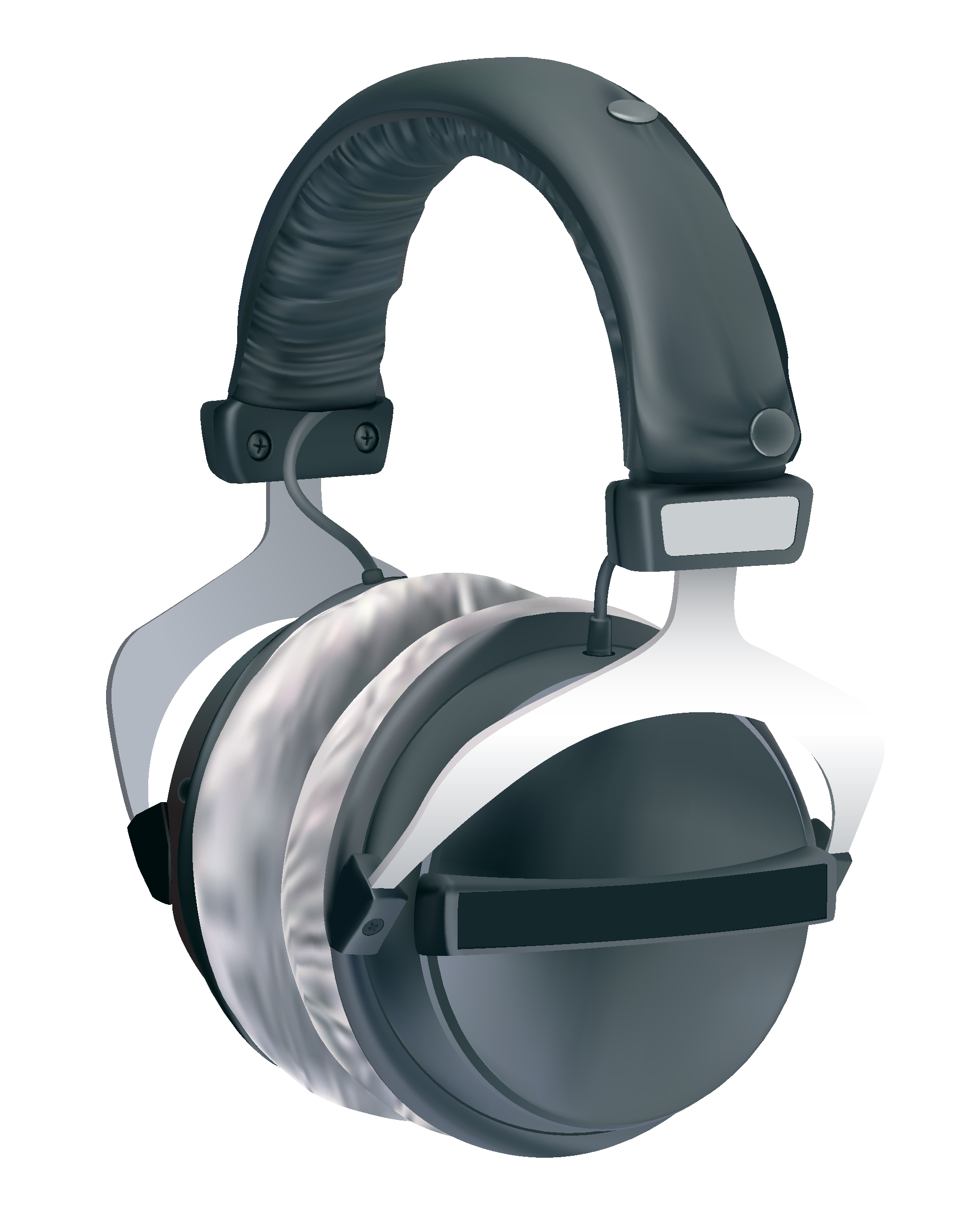 HD Hi-fi stereo headphones pro digital sound image and picture