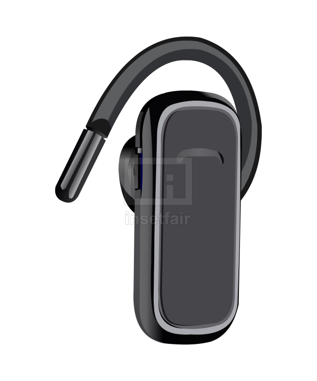Bluetooth headset for mobile phone png image