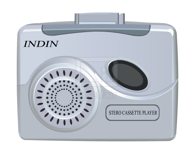 Cassette walkman music system vintage image and pictures