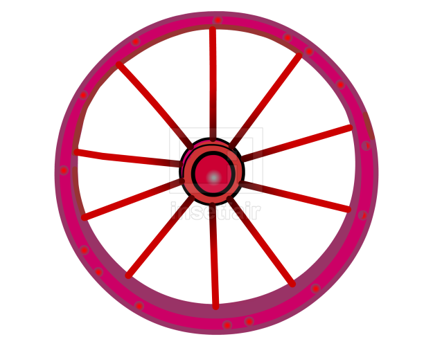 Bull cart wooden wheel cartoon clipart drawing