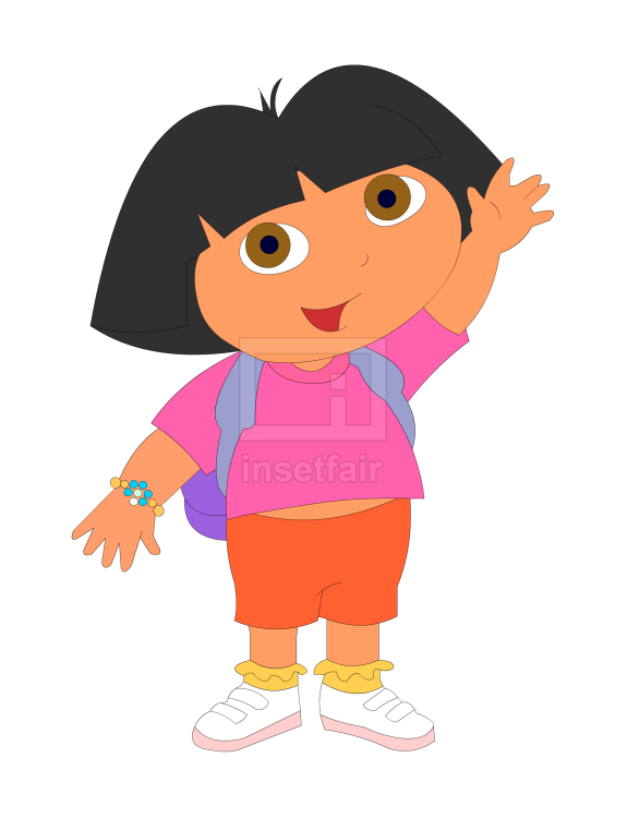 Dora the Explorer 2D animation
