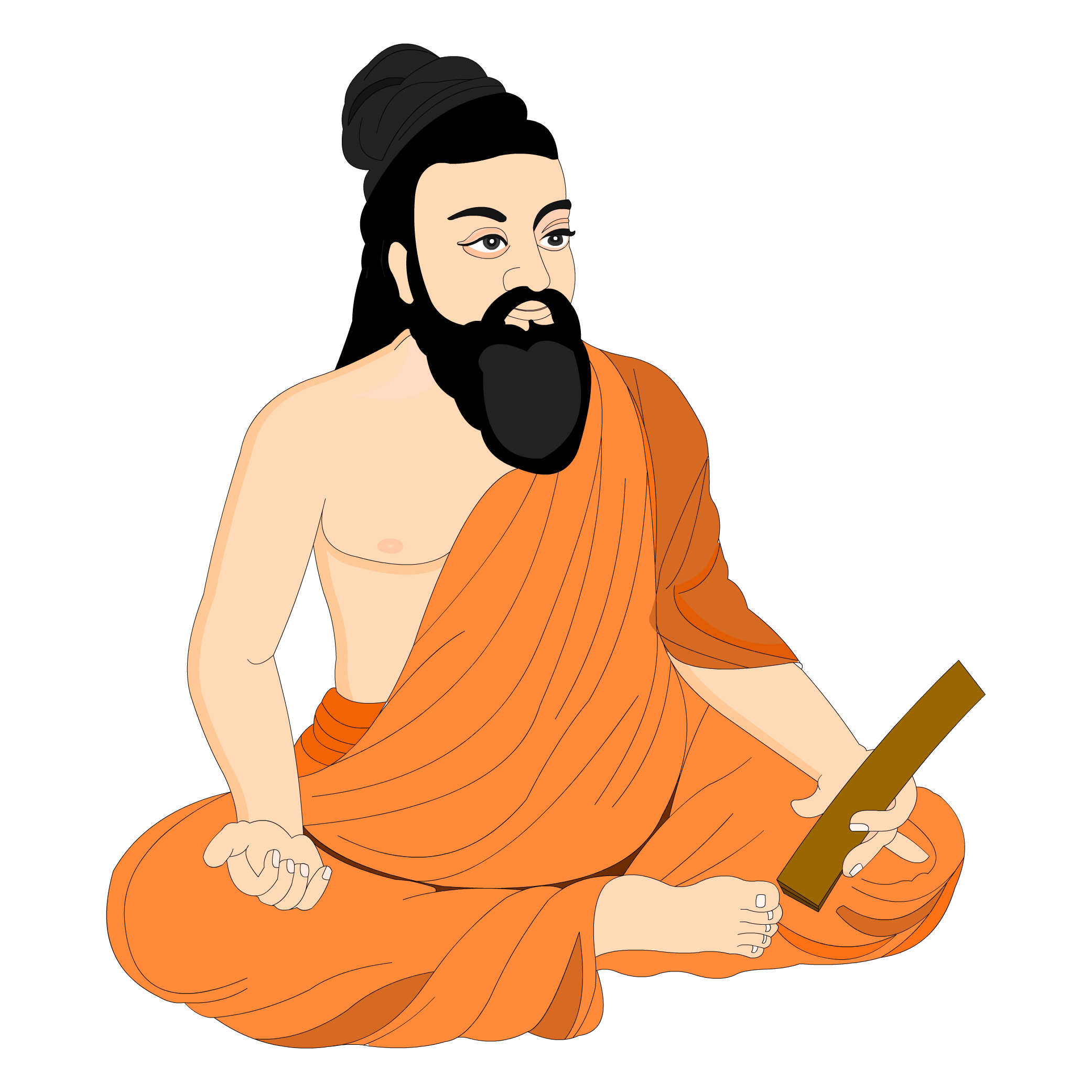 Thiruvalluvar a celebrated Tamil poet and philosopher