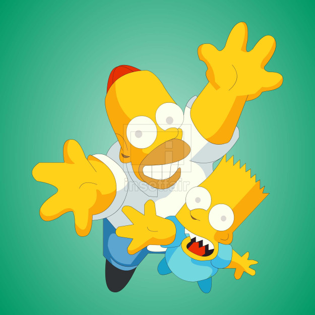 The Simpsons created by Matt Groening for the Fox