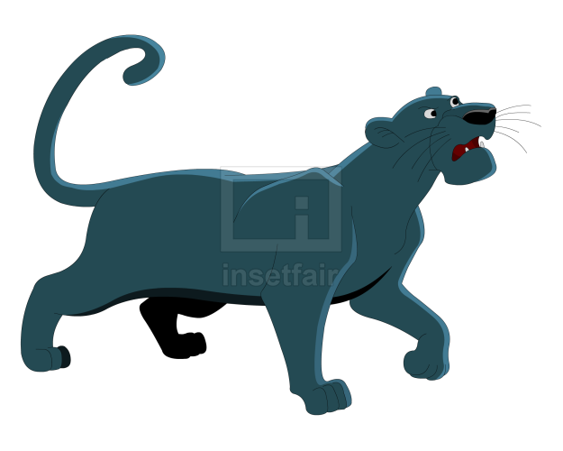 Bagheera black panther from the Jungle Book