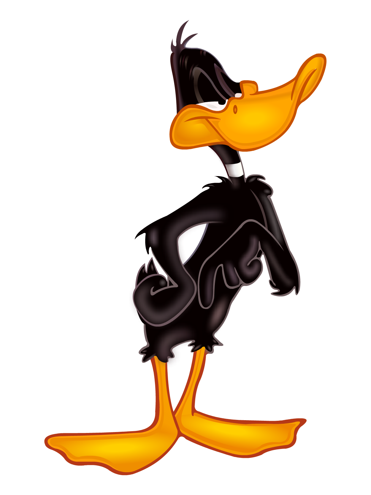 Daffy Duck from Looney Tunes and Merrie Melodies