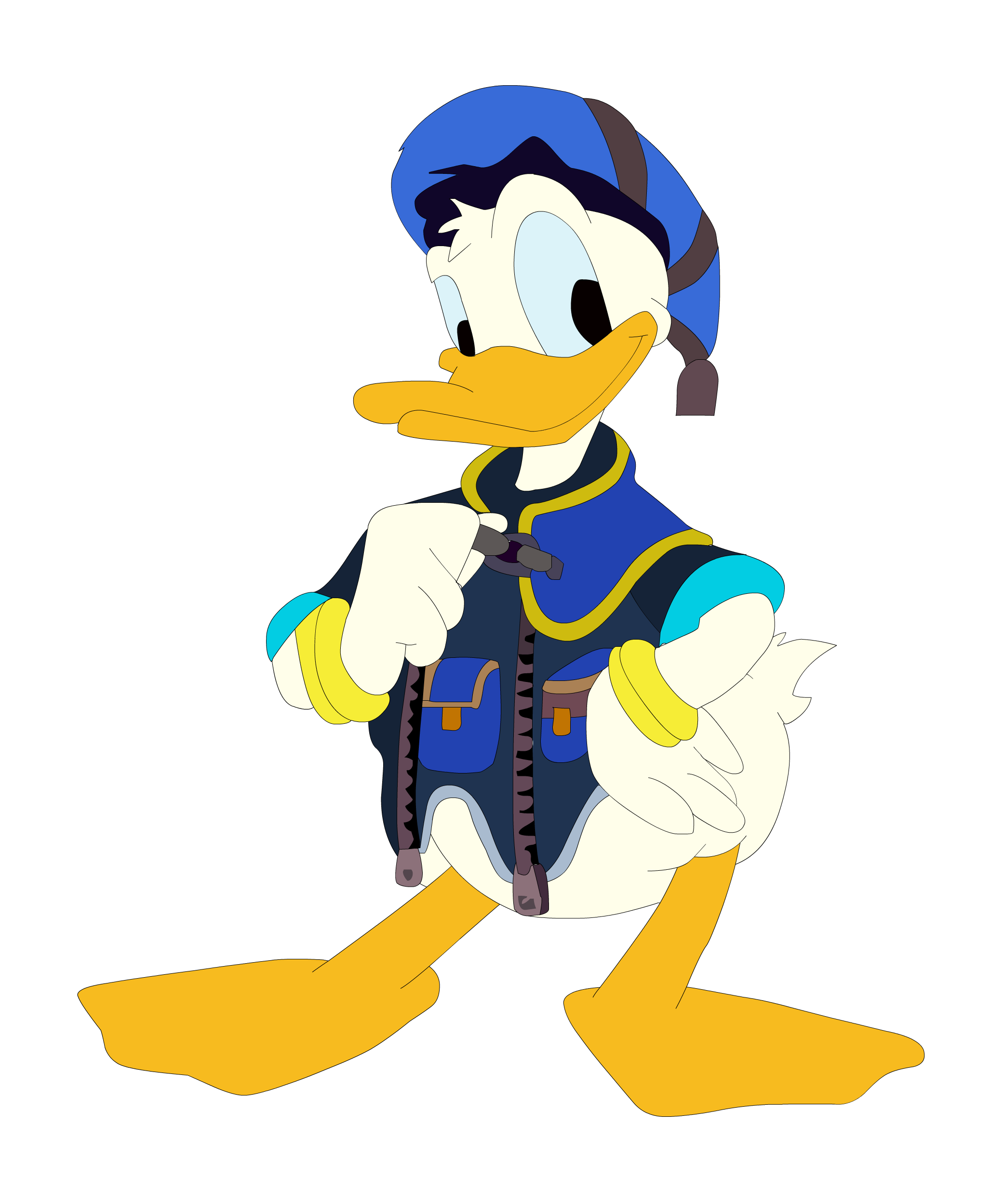 Donald Duck from Walt Disney