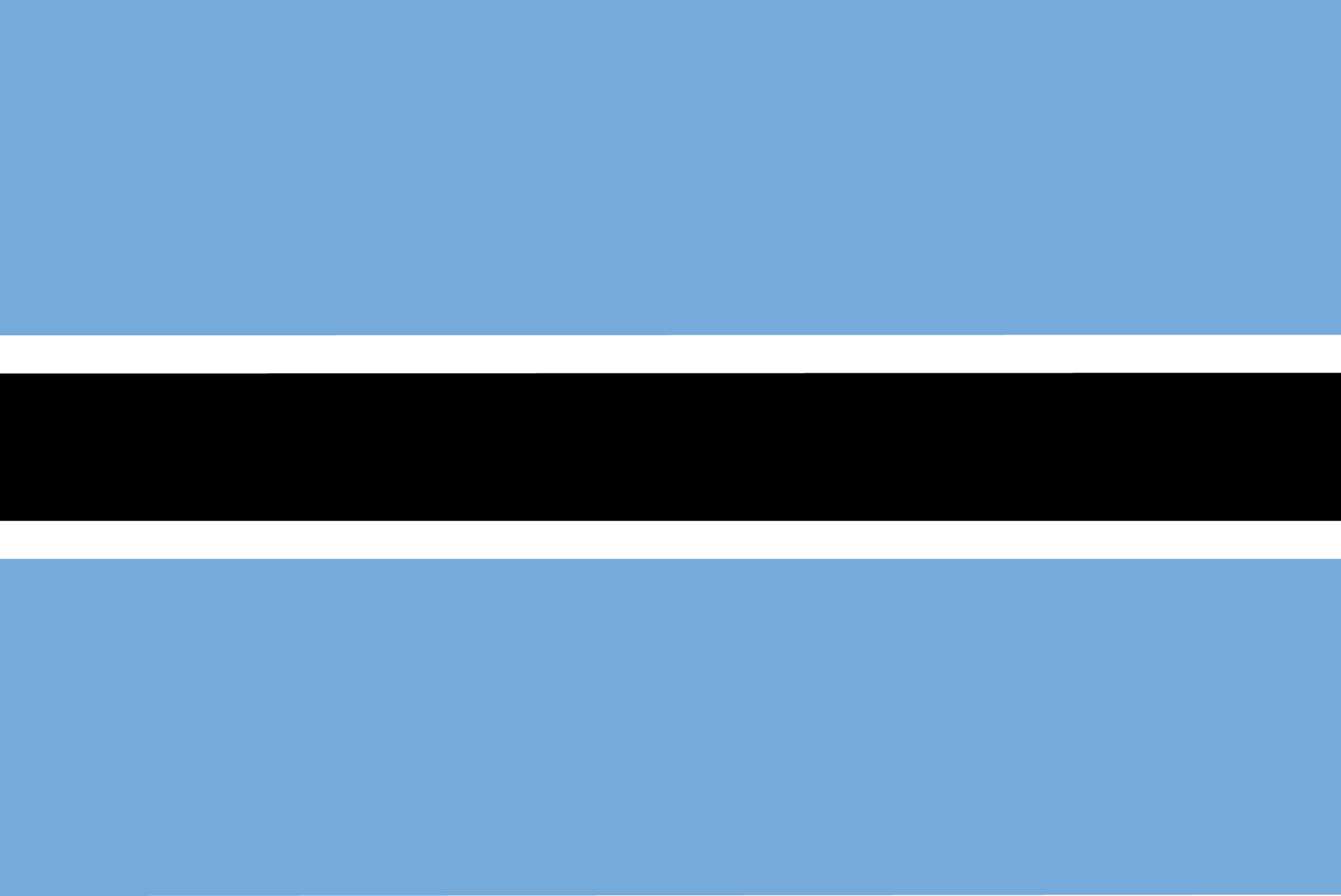 Botswana Flag Photos and Images