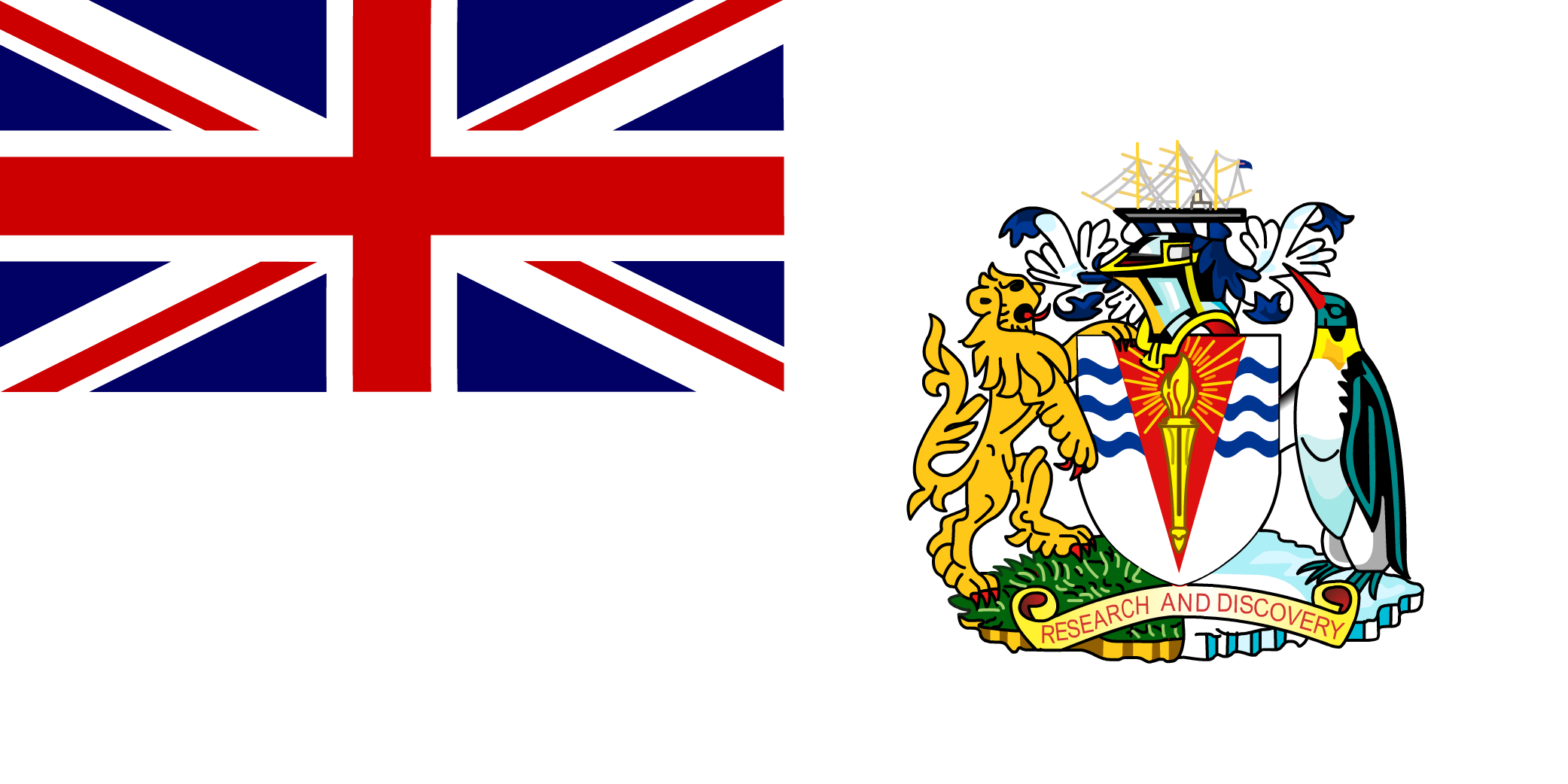 British Antarctic Territory Flag Photos and Images