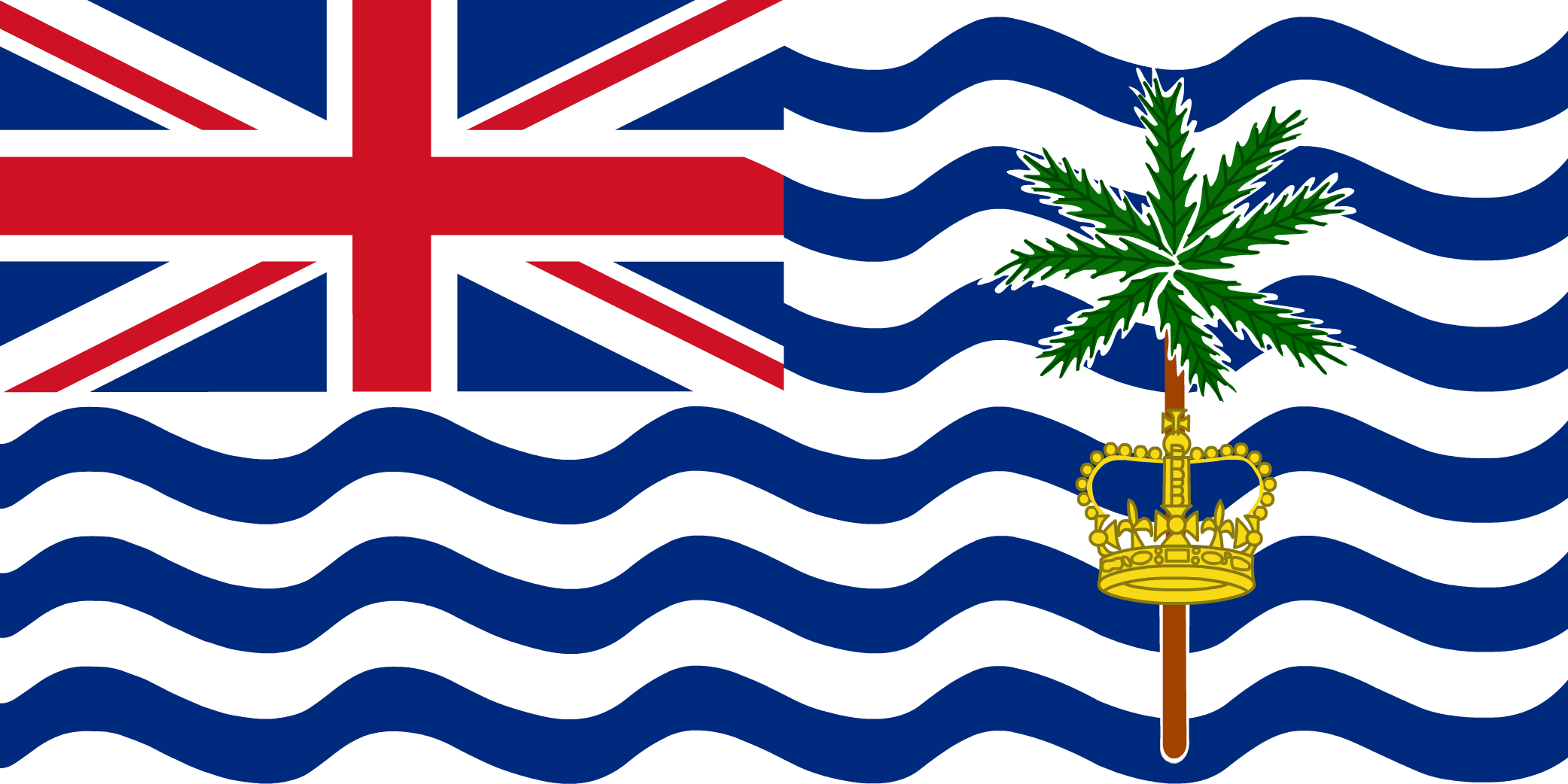 British Indian Ocean Territory Flag Photos and Images